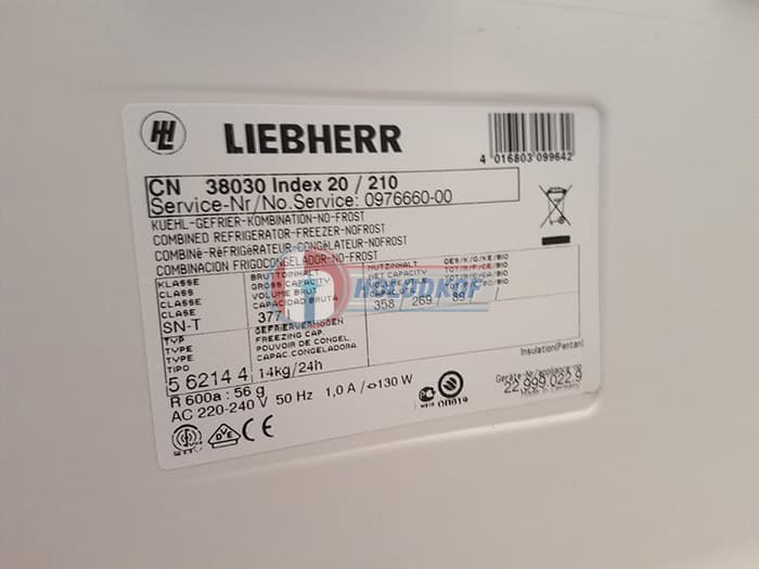 Ремонт холодильника Liebherr CN38030